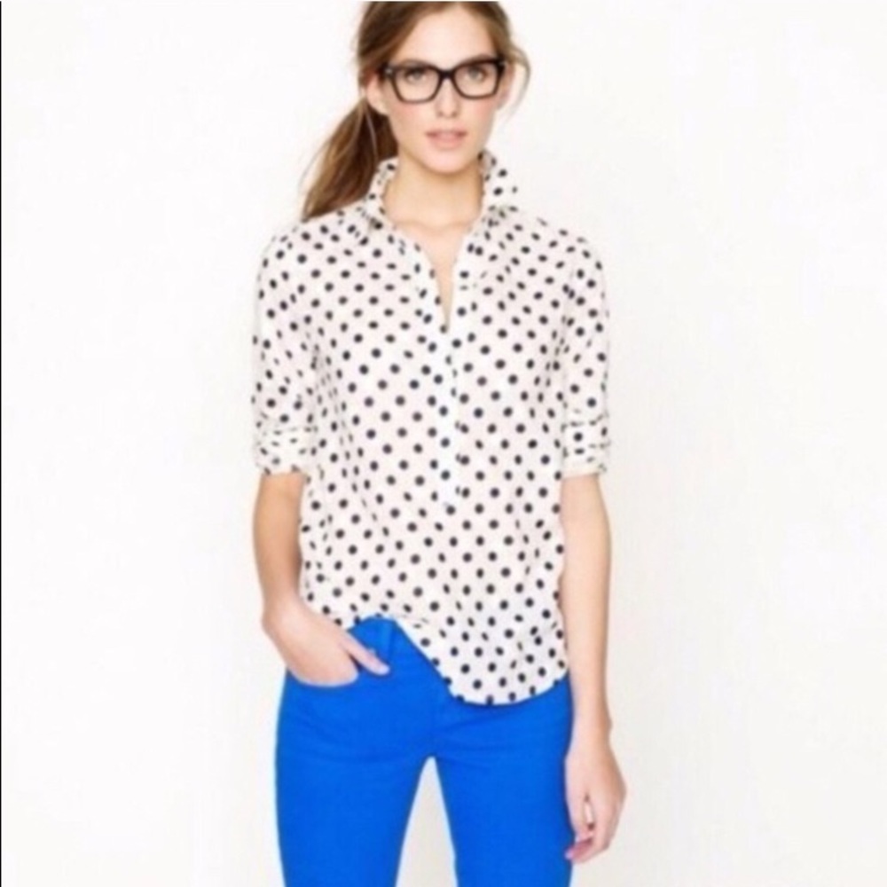 J. Crew dot popover
